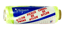 TWINE NYLON MASON LINE #18 YELLOW (260'/RL) - Twine